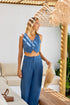 BASIC LINEN VEST PANTS